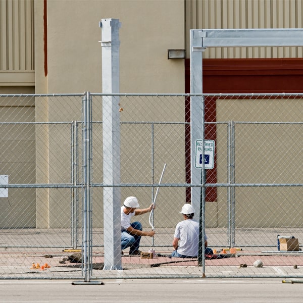 how long can i rent the temporary fence for my construction site or event in Maynard